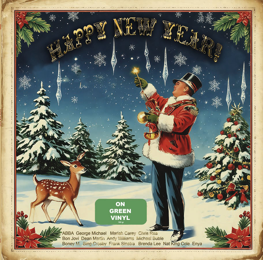Various – Happy New Year  (green vinil)